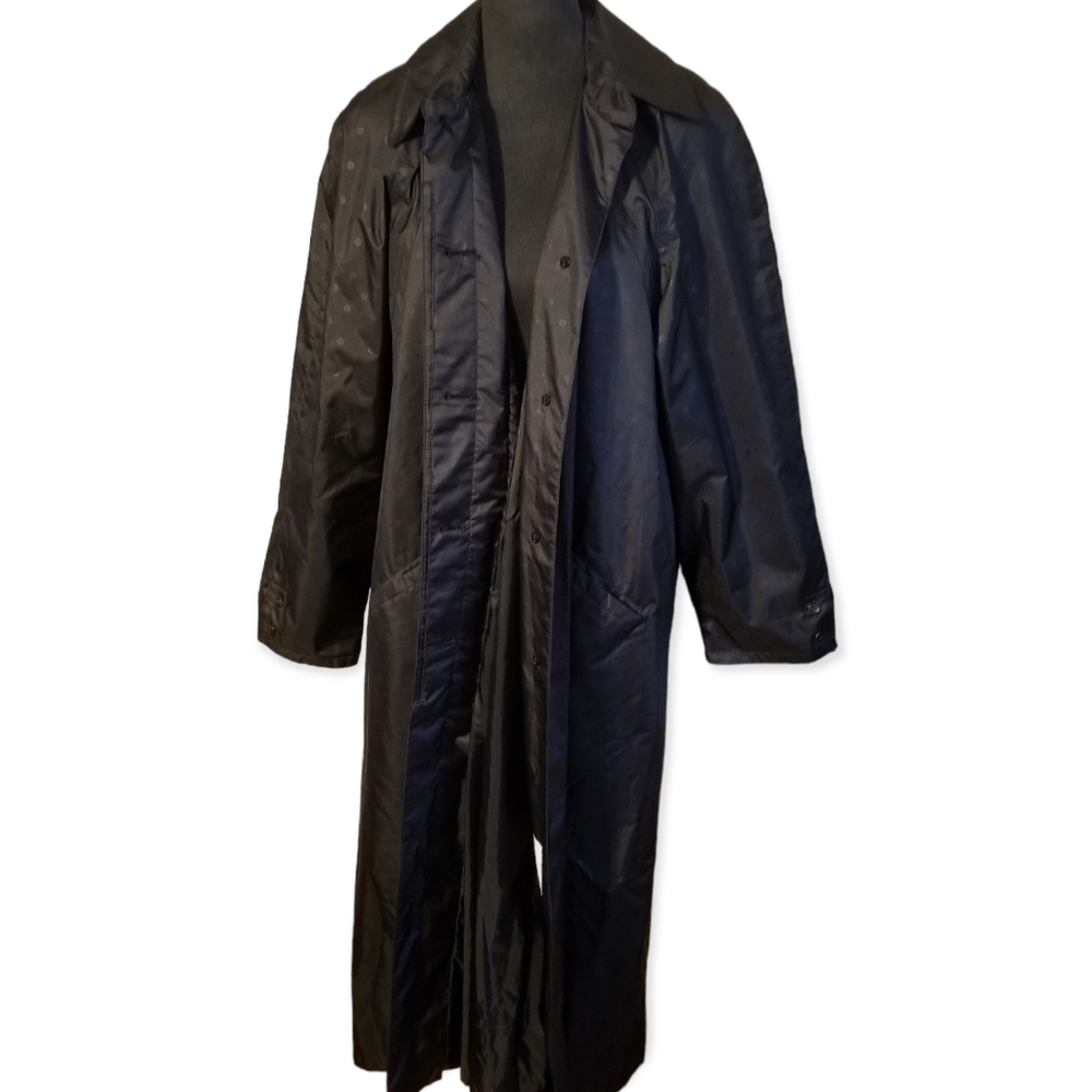 London Town full length trench style raincoat, plus size professional wear sz 14